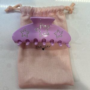 Emi Jay Big Purple/Pink Star Clip